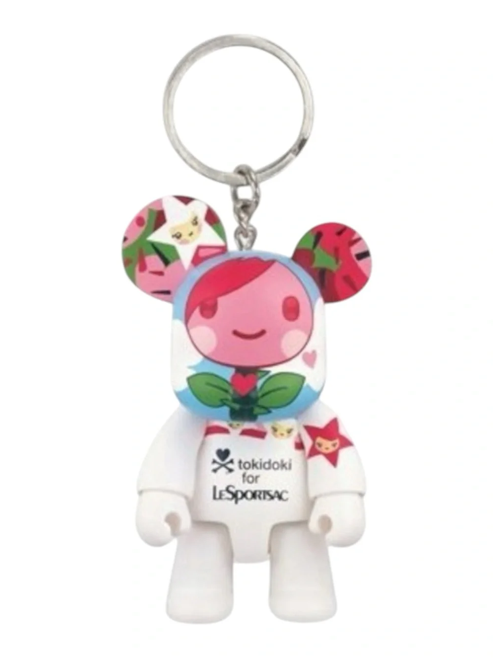Deadstock: new Tokidoki x LeSportSac 𖠌 Ltd Ed Qee Bear Key Chain Bag Charm 𖠌
